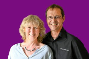 Ergotherapeuten Yvonne Günter und Georg Nitsch